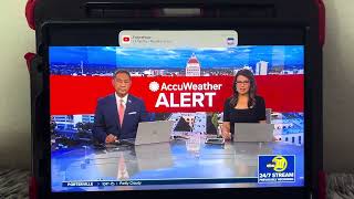 KFSN ABC30 Action News at 4:00pm AccuWeather Alert June 6,2024