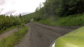 preview picture of video 'Rally School Day 1: Left foot braking with Offset Slalom'