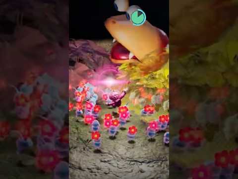 氷ピクミンでジャンボチャッピー撃破【ピクミン4 PIKMIN4】 #pikmin4 #pikmin #ピクミン