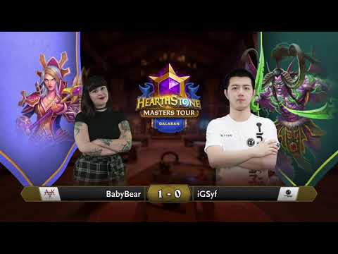 BabyBear vs iGSyf | Swiss Round 4 | Hearthstone Masters Tour Dalaran