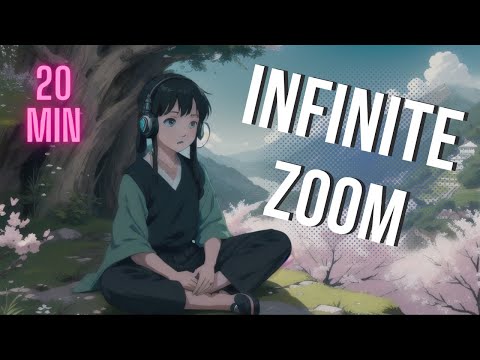Infinite Zoom Chillout Lofi Music to Relax To Visuals- Instrumentals Chillout
