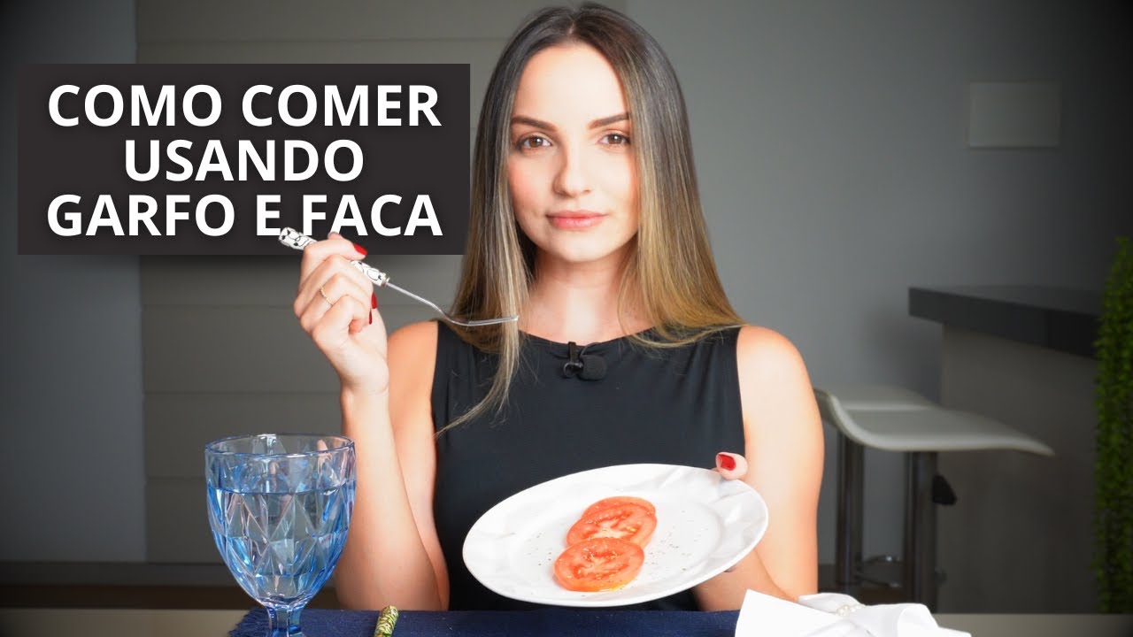 COMO COMER USANDO GARFO E FACA DO JEITO CERTO | Troca de talheres
