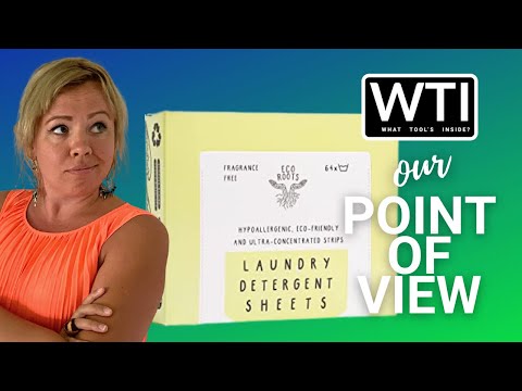 ECO ROOTS Laundry Detergent Sheets - WTI product video review