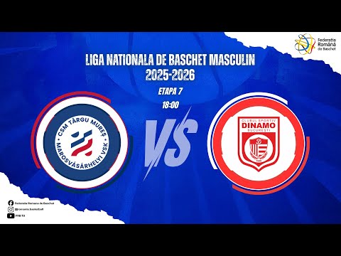 Liga Nationala de Baschet Masculin 25/26 - CSM Târgu Mureș vs CS Dinamo București