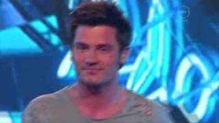 Tim Johnston - Jumpin&#39; Jack Flash (w/ Judges and Intro) - Australian Idol 2009