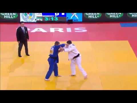 Varlam Liparteliani (GEO) vs Victor Semenov (RUS) -90kg Judo Grand Slam Paris 2013