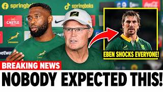 🚨 EBEN ETZEBETH SURPRISES THE RUGBY WORLD!😱 RASSIE ERASMUS DIDN’T SEE THIS COMIN