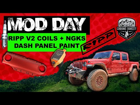 Jeep Gladiator JT & Jeep Wrangler JL 3.6L RIPP Coil Pack + Dash Panel Repainting