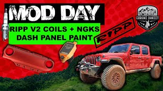Jeep Gladiator JT & Jeep Wrangler JL 3.6L RIPP Coil Pack + Dash Panel Repainting