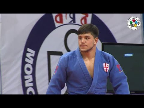 Beka Gviniashvili (GEO) vs. Marc Odenthal (GER) -90kg Judo Grand Prix Ulaanbaatar 2014
