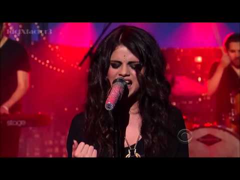 Selena Gomez  Come Get It - David Letterman Full HDSong 1080p