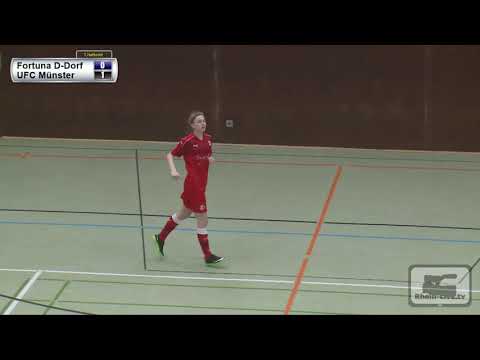 18 02 2017 Fortuna Düsseldorf Futsal vs  UFC Münster ganze Länge