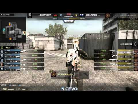 PENTA vs. ENCE [Map 2 BO3] MLG Columbus 2016 - CIS/Europe Last Chance Qualifier