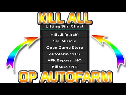 LIFTING SIMULATOR ROBLOX HACK / SCRIPT | KILL ALL | KILL AURA | OP AUTOFARM | ANTI AFK | MORE!!