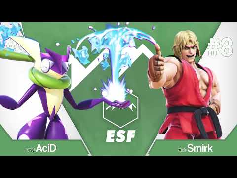 Elite Smash Friday #73 - Grand Finals - HNC | AciD [L] (Greninja/Yoshi) vs ARF | Smirk (Ken/Ryu)