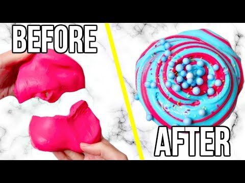 EXTREME SLIME MAKEOVER! How To Fix ANY Slime!