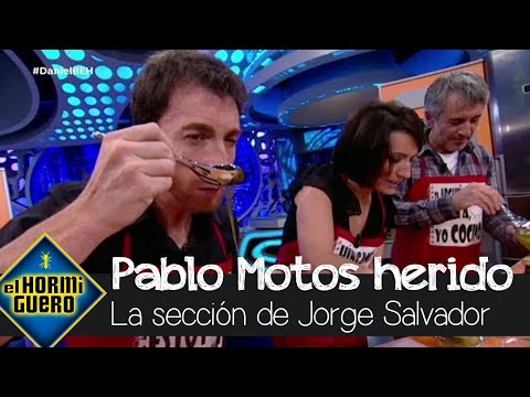 Jorge Salvador recopila los momentos en los que Pablo Motos sale herido - El Hormiguero