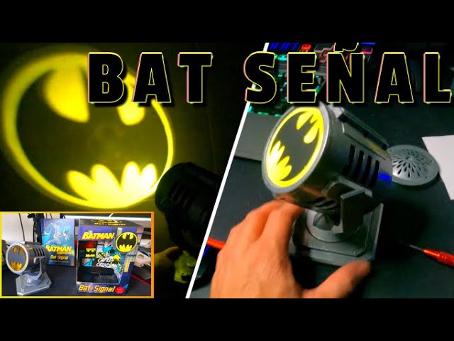 Vídeo relacionado con DC Comics Batman Proyector de luz con señal de murciélago