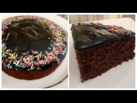 Suji Chocolate Cake | Eggless  Chocolate Cake Without Oven, Maida, Condensed Milk, Butter, Cream