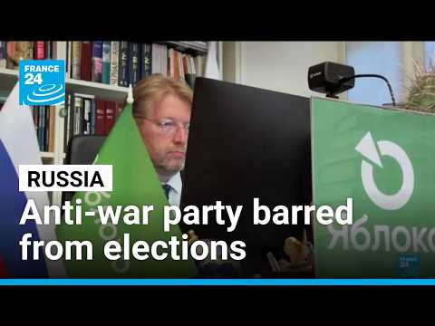 Russia's only anti-war party banned