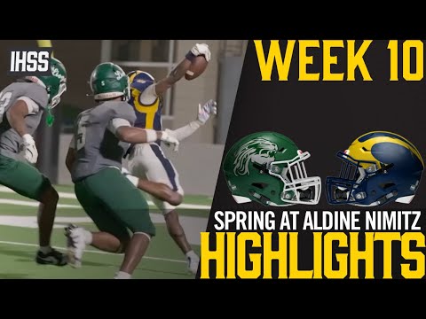 High Stakes Showdown: Spring vs. Aldine Nimitz Highlights | Road to Playoffs