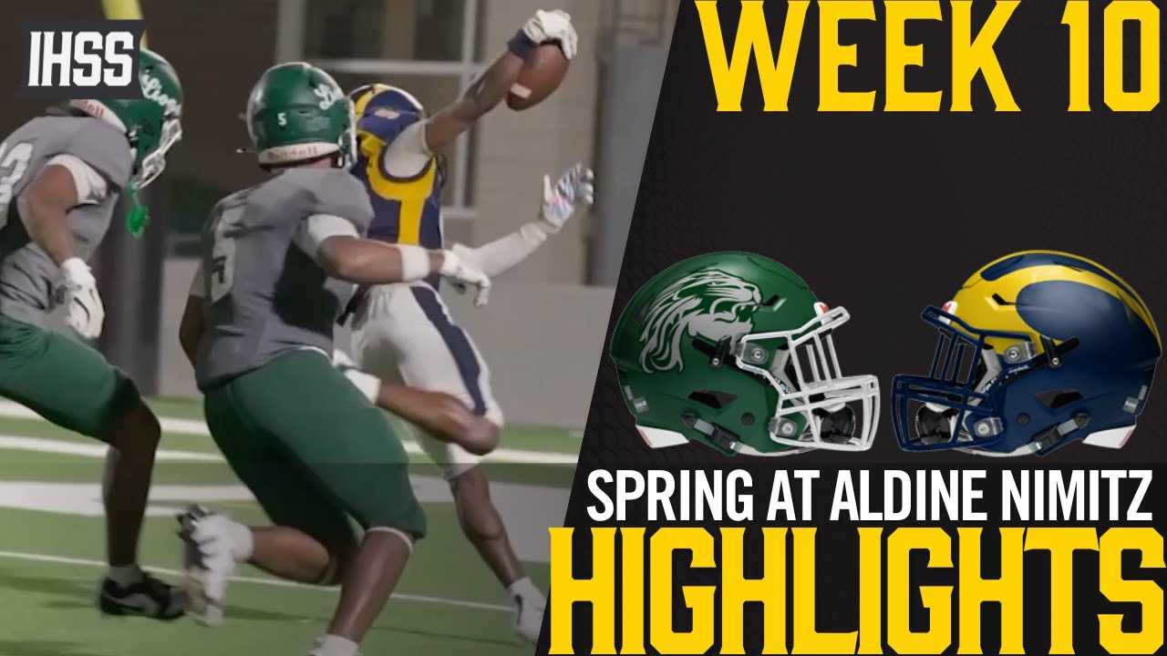High Stakes Showdown: Spring vs. Aldine Nimitz Highlights | Road to Playoffs