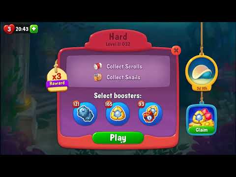 FISHDOM: 🐠🐬🦈 💥💥 Level 11031, 11032 Hard level 💥💥