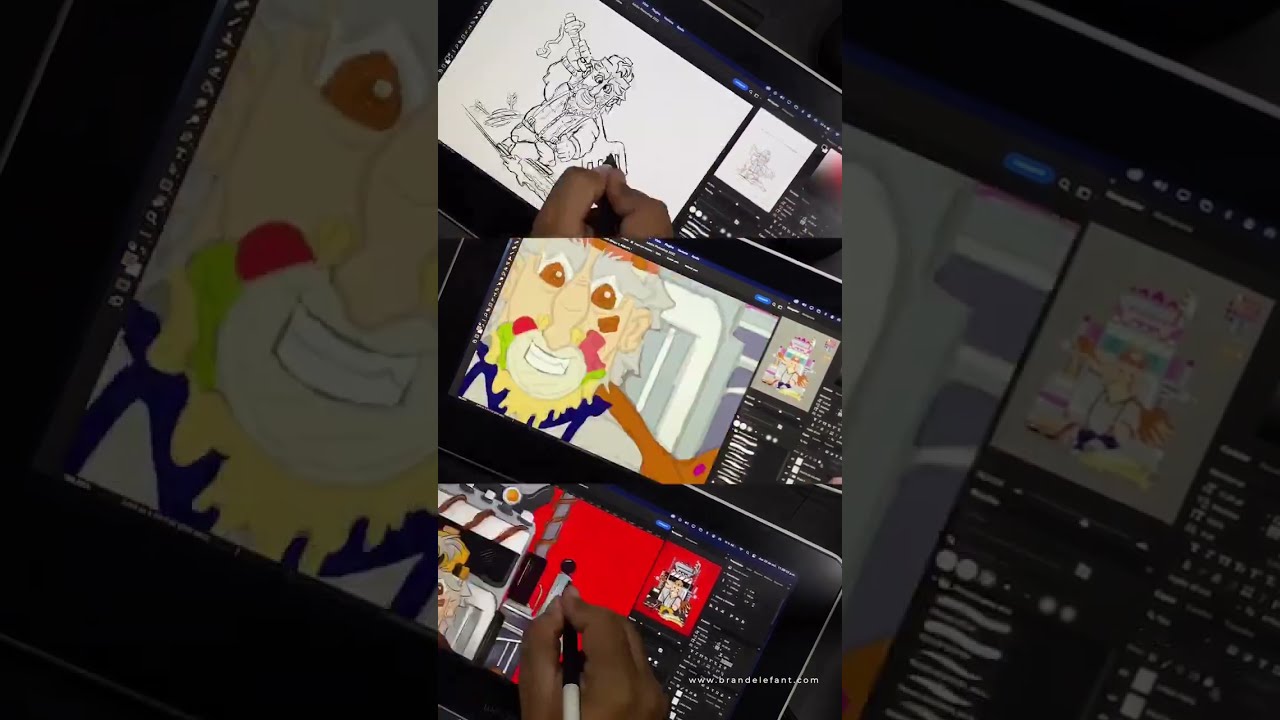 Proceso de Ilustración Digital | Dime 2022