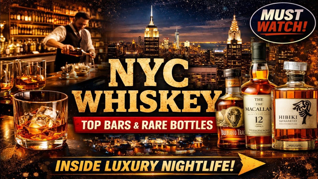 NYC Whiskey Culture 2026 🥃 | Best Bourbon, Scotch & Japanese Whisky Bars in New York City
