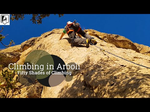 Climbing in Arboli - Fifty Shades of Climbing - Siurana