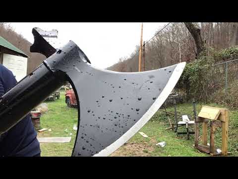 Cold Steel Pole Axe Plus Longsword At The End