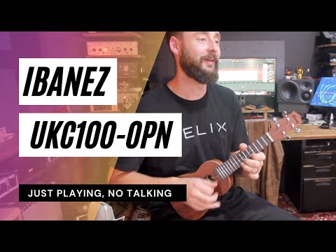 Демонстрация звучания укулеле Ibanez UKS100