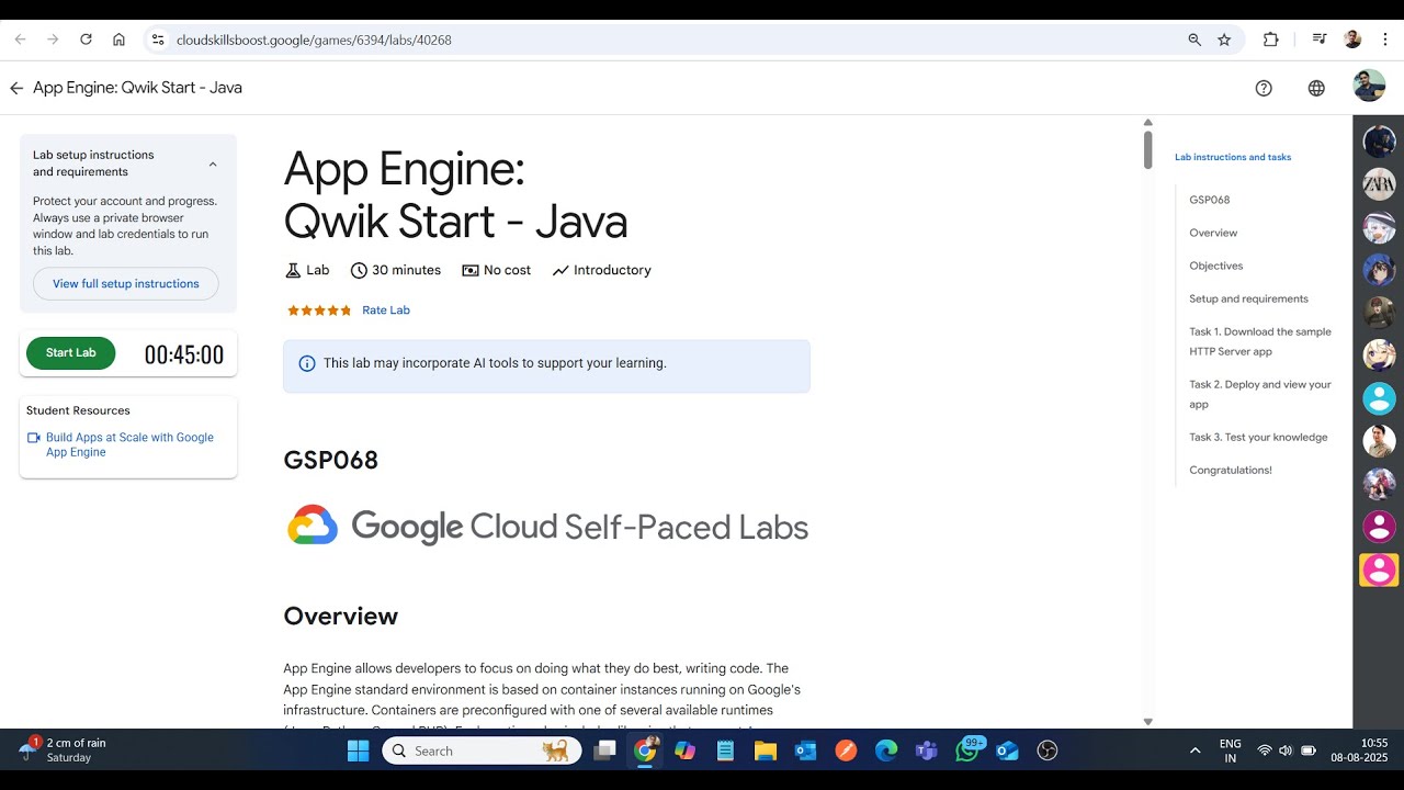 [NEW 2025] App Engine: Qwik Start - Java || Updated Lab Solution || Google Cloud Arcade 2025