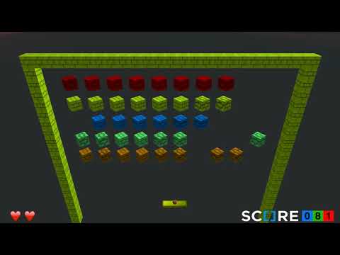 Graphics Programming: OpenGL 3D Brick Breaker