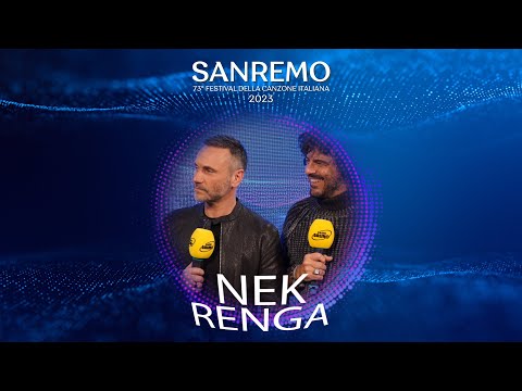 Sanremo 2023 - Nek e Francesco Renga