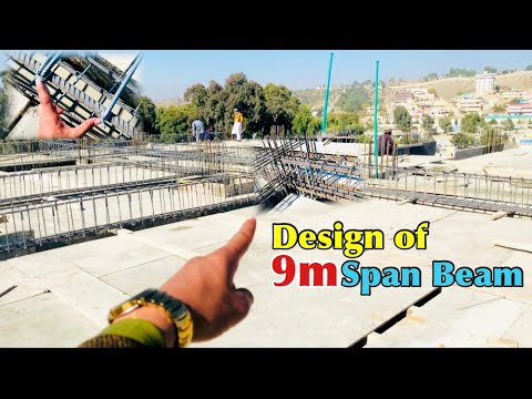 Design of 9m span Floor Beam - Complete Guide