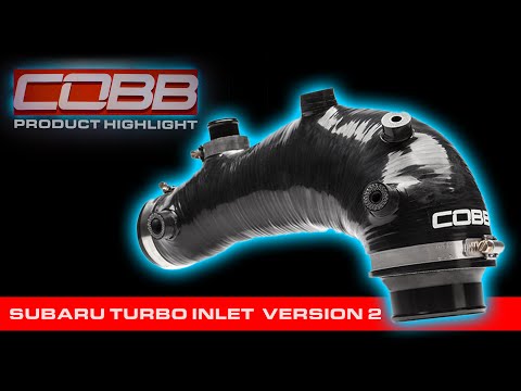 COBB Tuning - Product Highlight - SUBARU SILICONE TURBO INLET V2