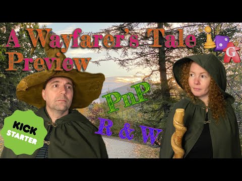 A Wayfarer’s Tale PnP Roll and Write Preview