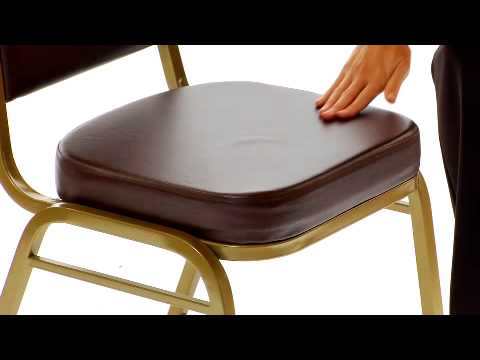 Flash Furniture Trapezoidal Back Stacking Navy Banquet Chair