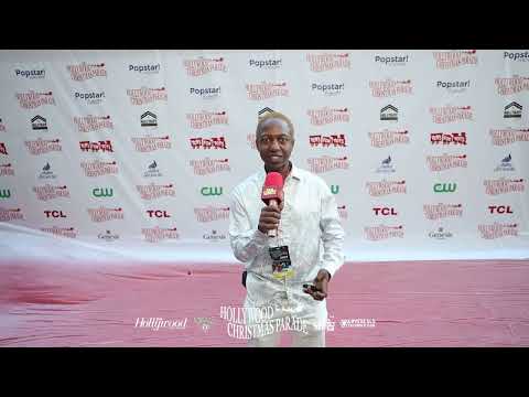 Red Carpet Series CEO Dumisani Maraire Jr. Kicks Off the Hollywood Christmas Parade!