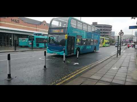 Buses departing Haymarket Bus Station (10/07/2021)