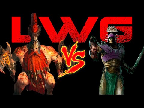 LWG: Fyreslayers vs Ossiarch Bonereapers! 2000 Point Age of Sigmar Battle Report