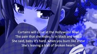 Trail Of Broken Hearts - Nightcore James Blunt Lyrics