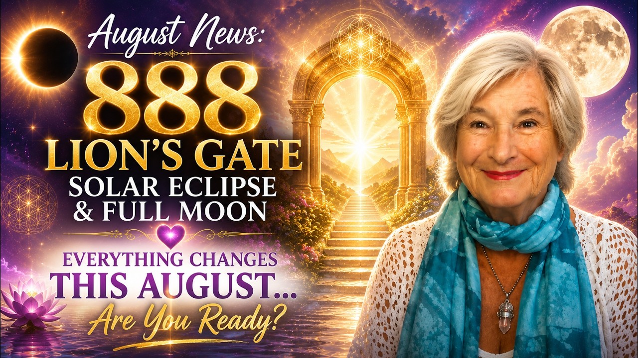 August News: 888 Lion’s Gate, Solar Eclipse & Full Moon August News: 888 Lion’s Gate, Solar Eclipse & Full Moon