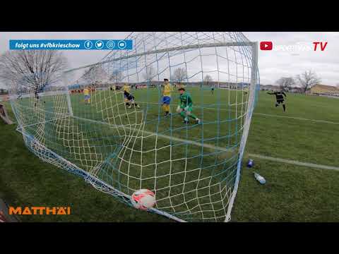 14. Spieltag Oberliga Süd 2021/22 VfB 1921 Krieschow - FC Carl-Zeiss Jena II // Endstand 6:0