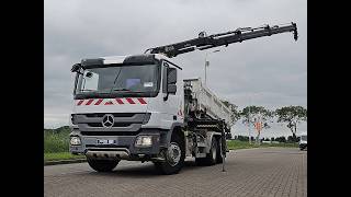 Mercedes-Benz ACTROS 2632 MP3 6X4 HIAB 122B-2 dump truck for sale - Image 5 | Autoline US Mercedes-Benz ACTROS 2632 MP3 6X4 HIAB 122B-2 dump truck | Image 5 - Autoline