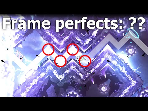 Aerial Gleam with Frame Perfects counter — Geometry Dash