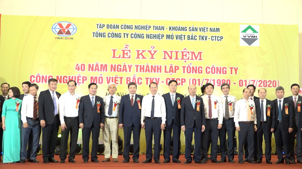 Kỷ niệm 40 năm – Tổng Công ty Công nghiệp Mỏ Việt Bắc TKV-CTCP