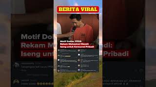 Download lagu 🔴Motif Dokter PPDSRekam Mahasiswi Mandi: Iseng untuk Konsumsi Pribadi mp3