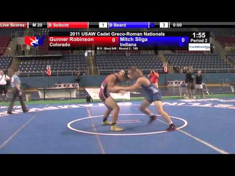Cadet Greco 189 - Mitch Sliga (IN) vs. Gunner Robinson (CO)
